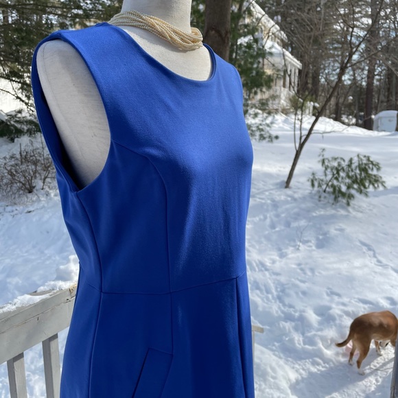 LANDS END Sleeveless Ponte Dress - Picture 7 of 13